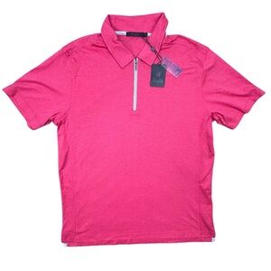 NWT- Raffi-‎ Aqua Cotton Polo- Large